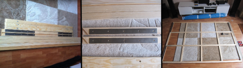 Bau einer 16:9 Heimkinoleinwand mit variabler magnetischer Maskierung
