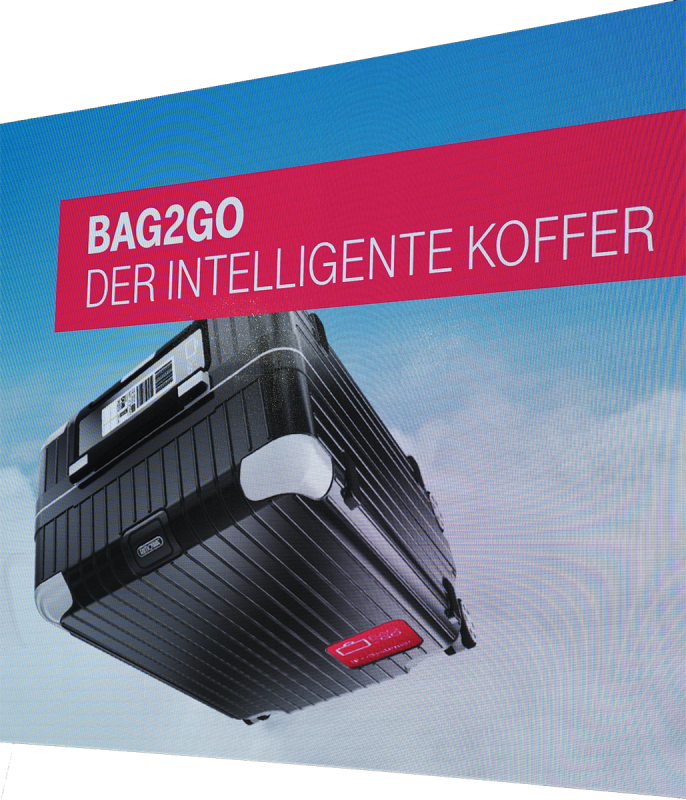 CeBit 2014 - Telekom stellt intelligenten Koffer Bag2Go vor
