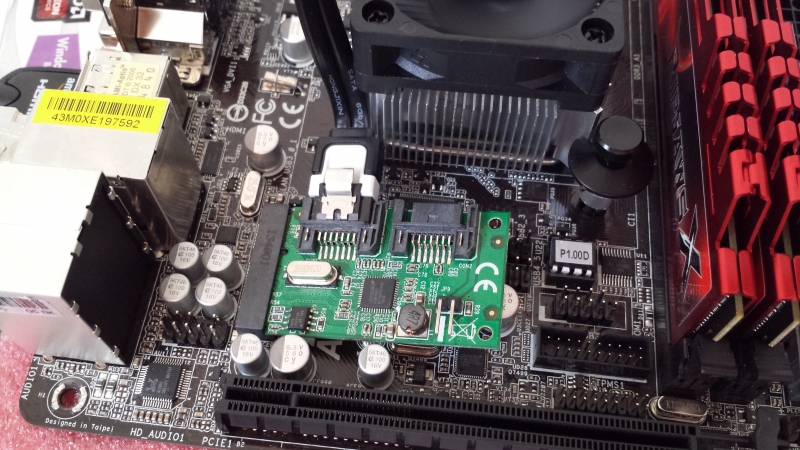 Der mini-PCIe Slot (42mm) - auch für Festplatten geeignet ?