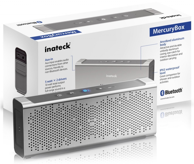 Inateck MercuryBox im Test - Überzeugt der Bluetooth Lautsprecher ?