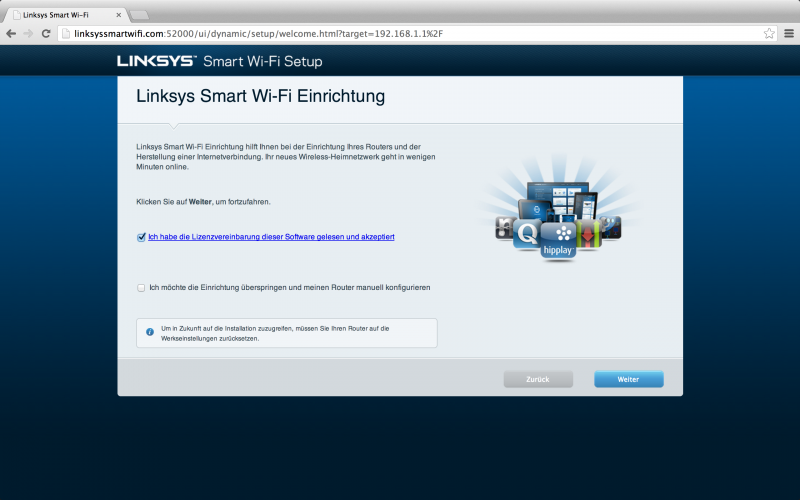 Linksys WLan Router AC1200 EA6300 im Test