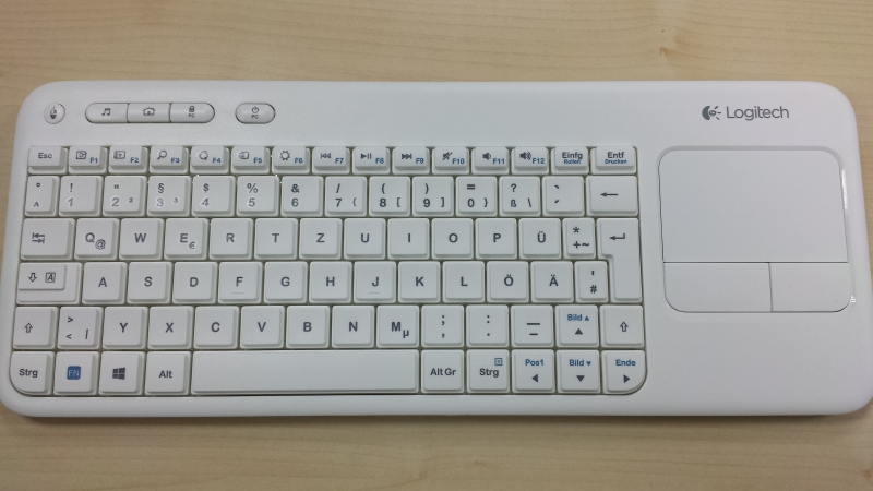 Logitech K400 - Mauspad und Tastatur in einem