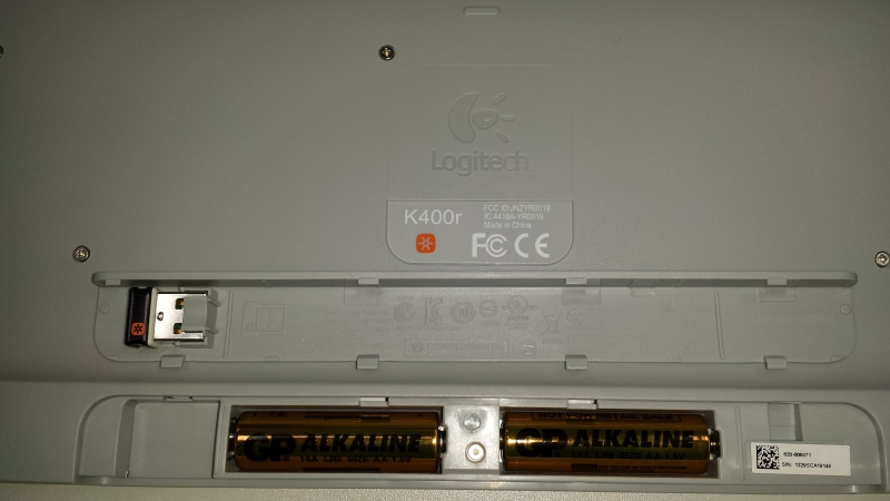 Logitech K400 - Mauspad und Tastatur in einem