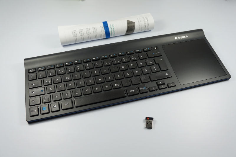 Logitech Tastatur Wireless All-in-One Keyboard TK820 im Test