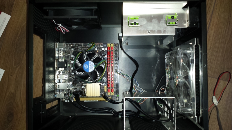 Mini-ITX Office PC mit Pentium G3220 (Haswell) für 500 Euro