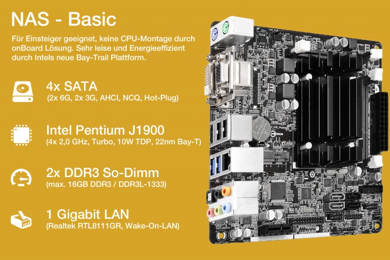 Sparsames NAS mit Software-Raid unter Linux / OpenMediaVault