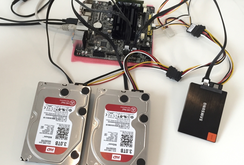 Sparsames NAS mit Software-Raid unter Linux / OpenMediaVault