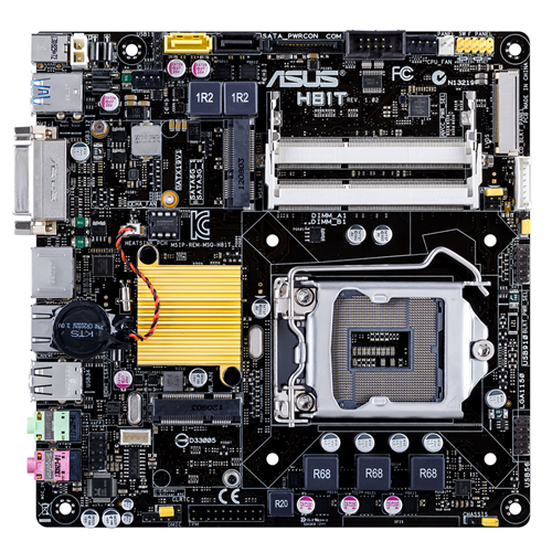 Thin Mini-ITX System mit Haswell Technik selber bauen