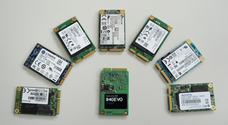 Vergleich aktuell verfügbarer mSATA SSDs