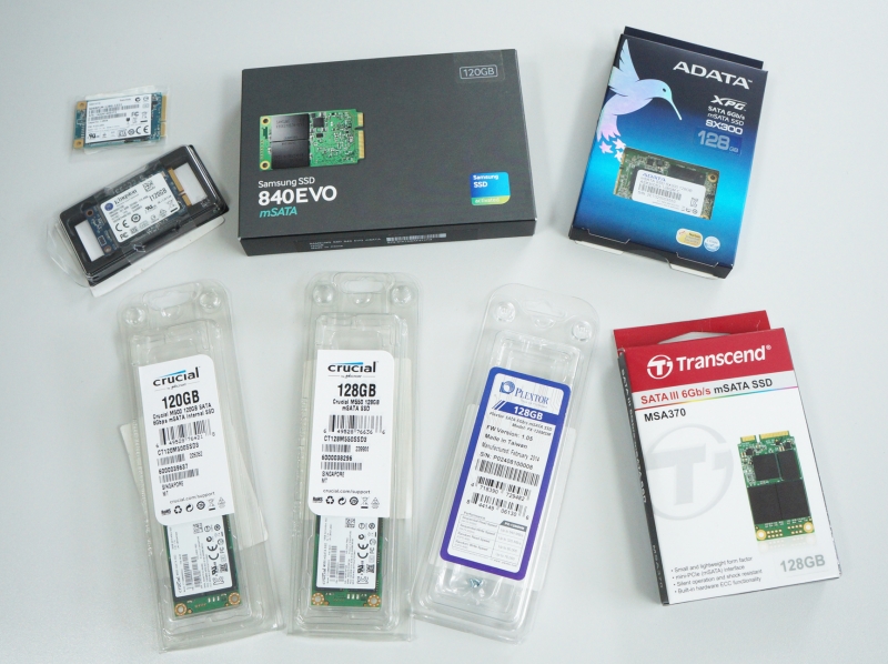 Vergleich aktuell verfügbarer mSATA SSDs