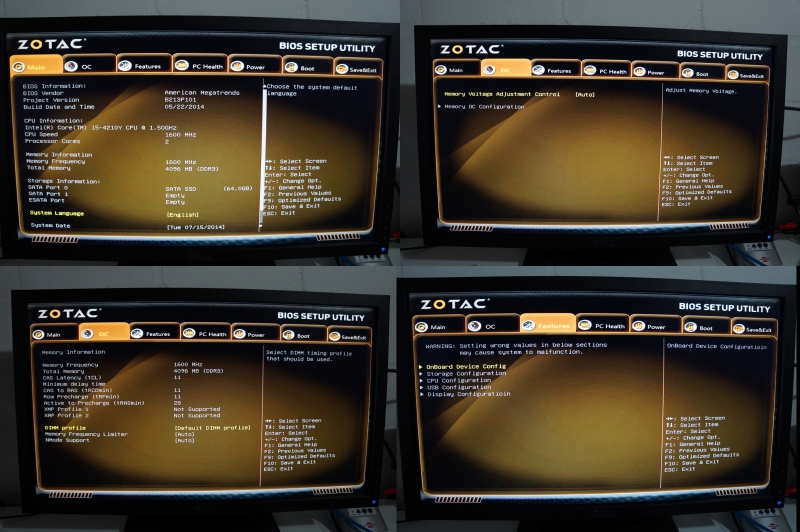 Passive Zotac ZBox nano CI540 im Test mit OpenELEC / Windows 7