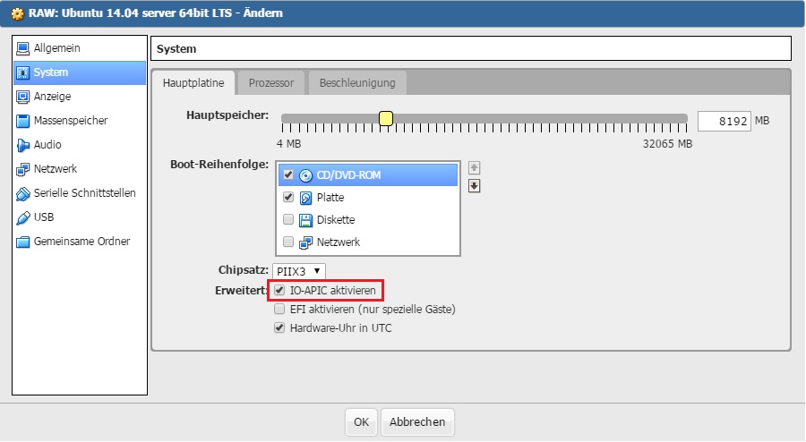 Kostenlose Server-Virtualisierung mit VirtualBox und Ubuntu Linux