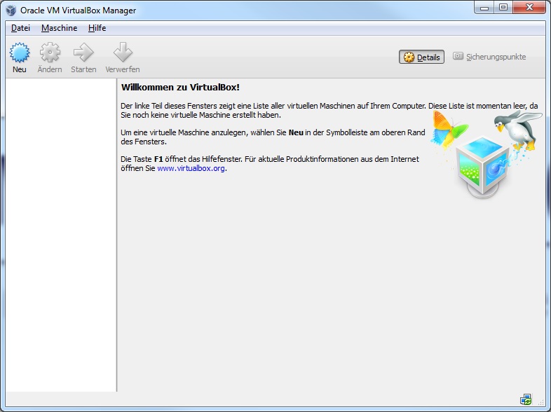 Virtualisierung leicht gemacht - Oracle VM VirtualBox