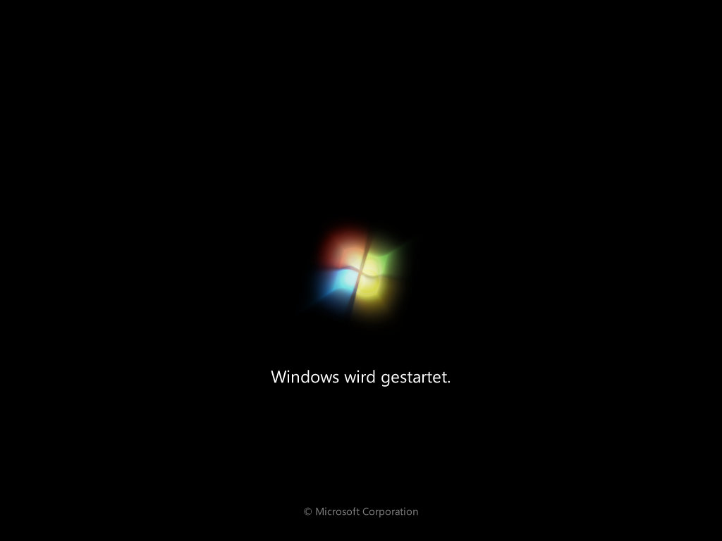 Windows 7 Neu- oder Erstinstallation