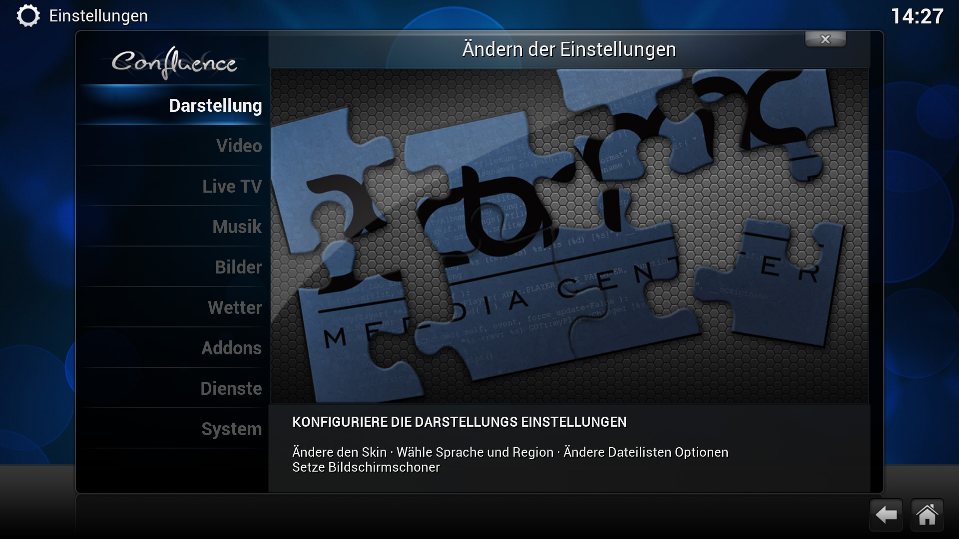 XBMC: Weitere Skins werden nicht angezeigt - Update erzwingen