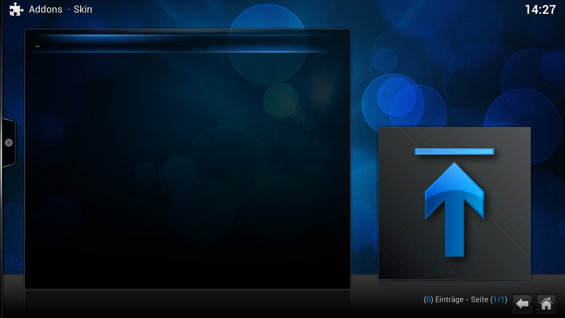 XBMC: Weitere Skins werden nicht angezeigt - Update erzwingen