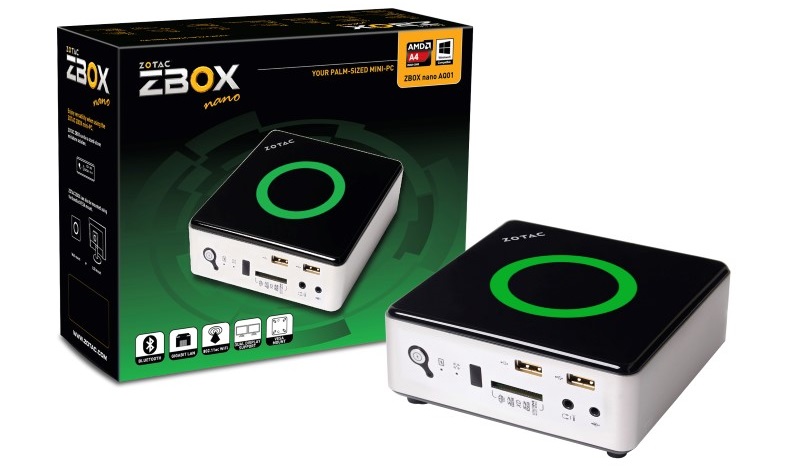 ZBox nano AQ01 mit AMD A4-5000 Kabini im Test (Win 7 + XBMC) ZBox nano AQ01 mit AMD A4-5000 Kabini im Test (Win 7 + XBMC)