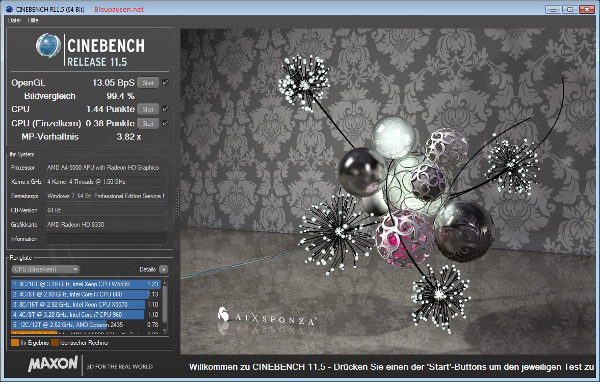 ZBox nano AQ01 mit AMD A4-5000 Kabini im Test (Win 7 + XBMC)