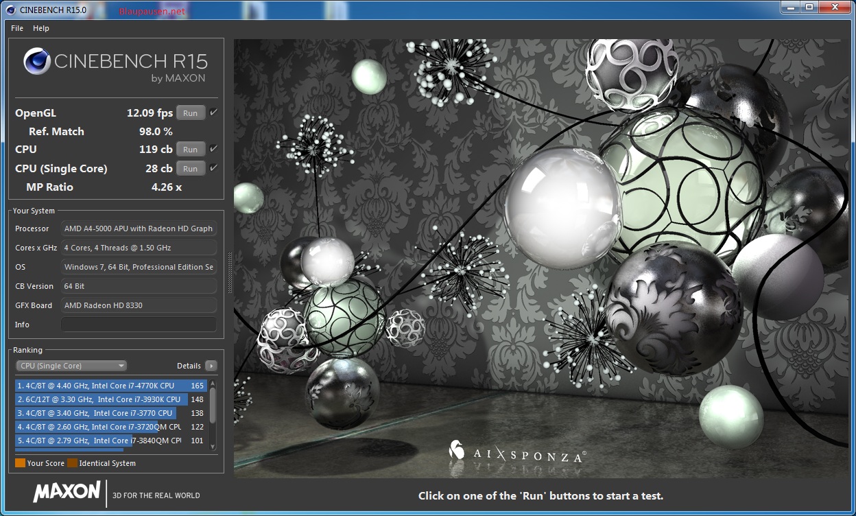 ZBox nano AQ01 mit AMD A4-5000 Kabini im Test (Win 7 + XBMC)