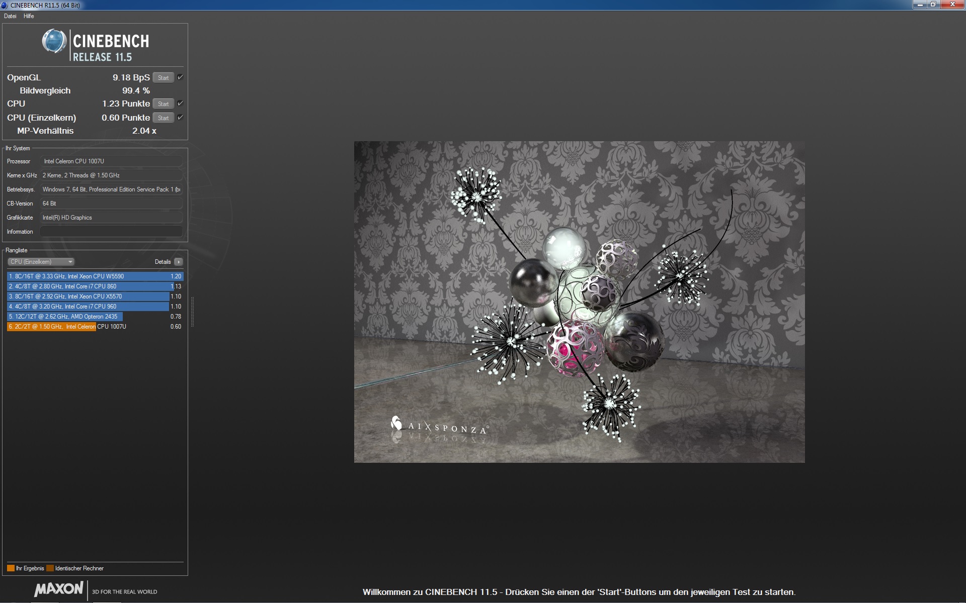 Zotac ZBox nano ID62 im Test unter Windows 7 / OpenElec