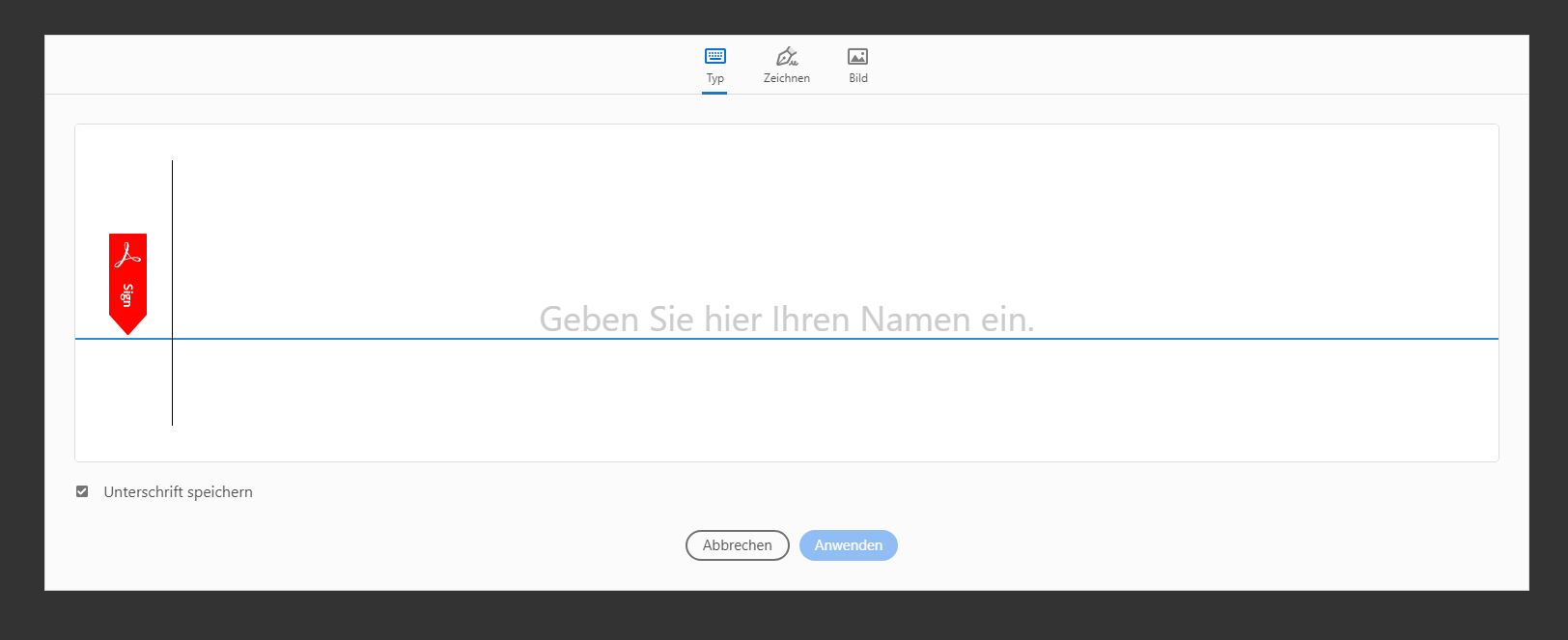 pdf-unterschreiben