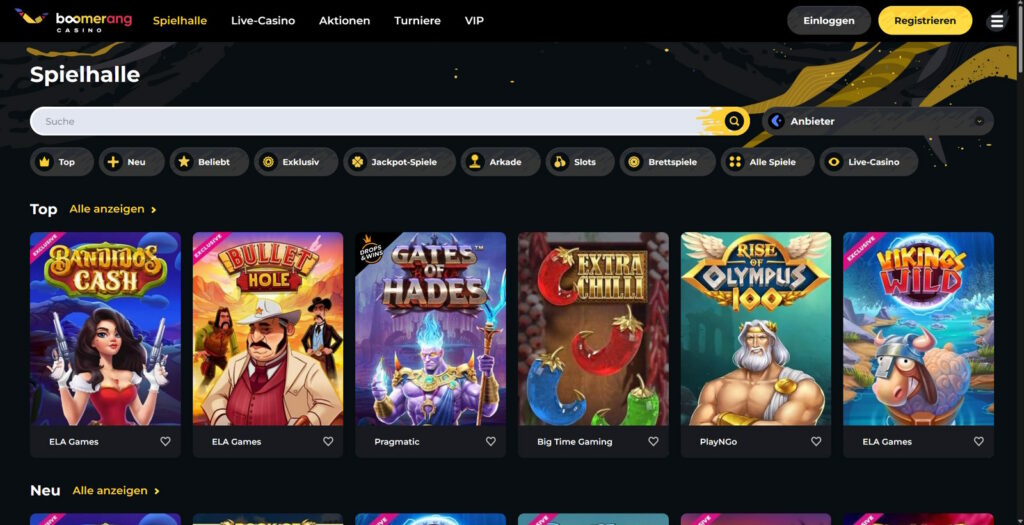 boomerang casino spiele
