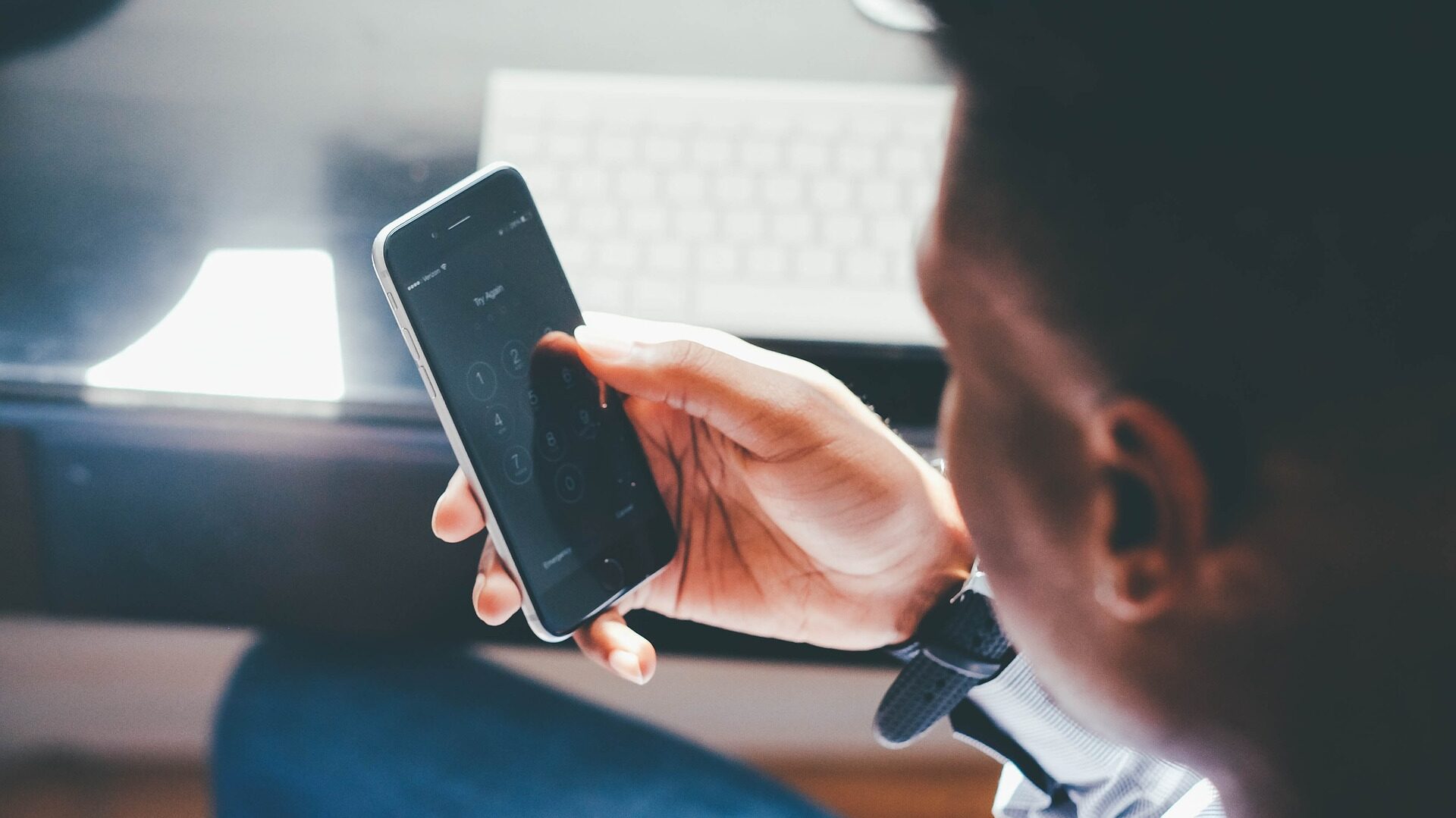 Telefonieren mit Smartphone