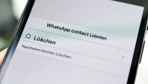 kontakt löschen