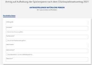 aufhebung spielersperre