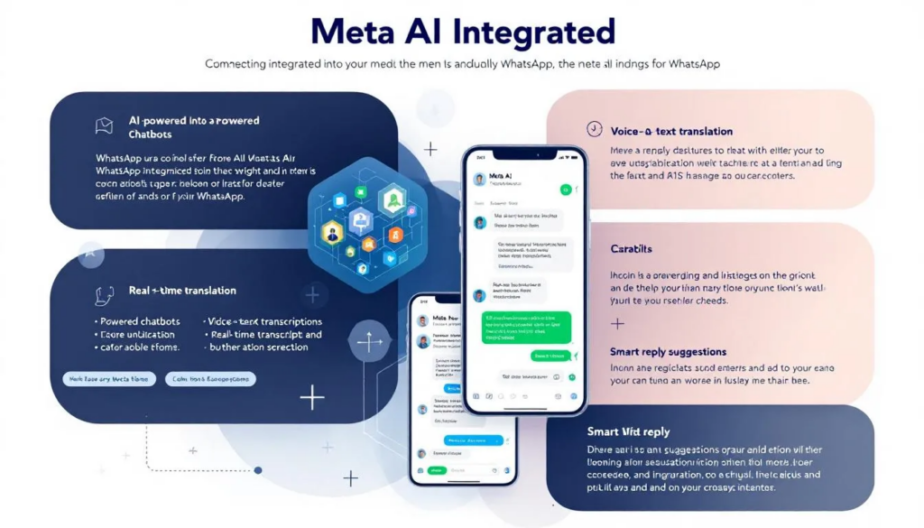 Was ist Meta AI in WhatsApp? Funktionen und Nutzung erklärt 1 Integration von Meta AI in WhatsApp