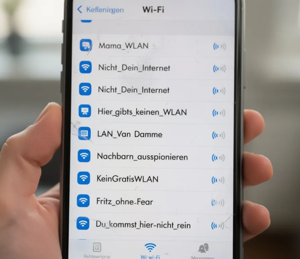 Lustige WLAN Namen: 150+ kreative Ideen für euer Netzwerk 2025