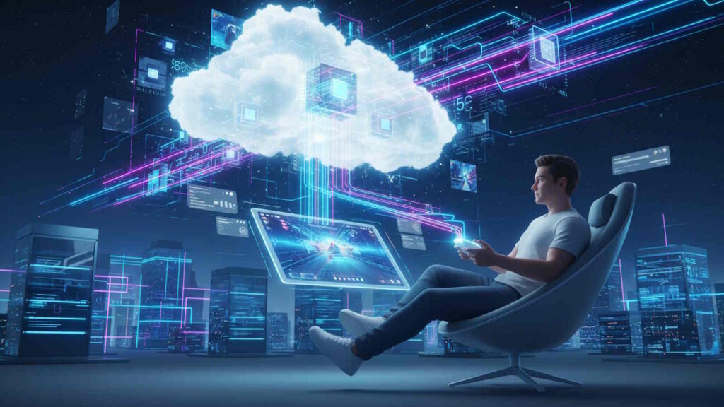 Gaming-Technologie im Wandel: Trends, Innovationen und die Zukunft des digitalen Entertainments 3 Cloud Gaming als neue Gaming-Technologie
